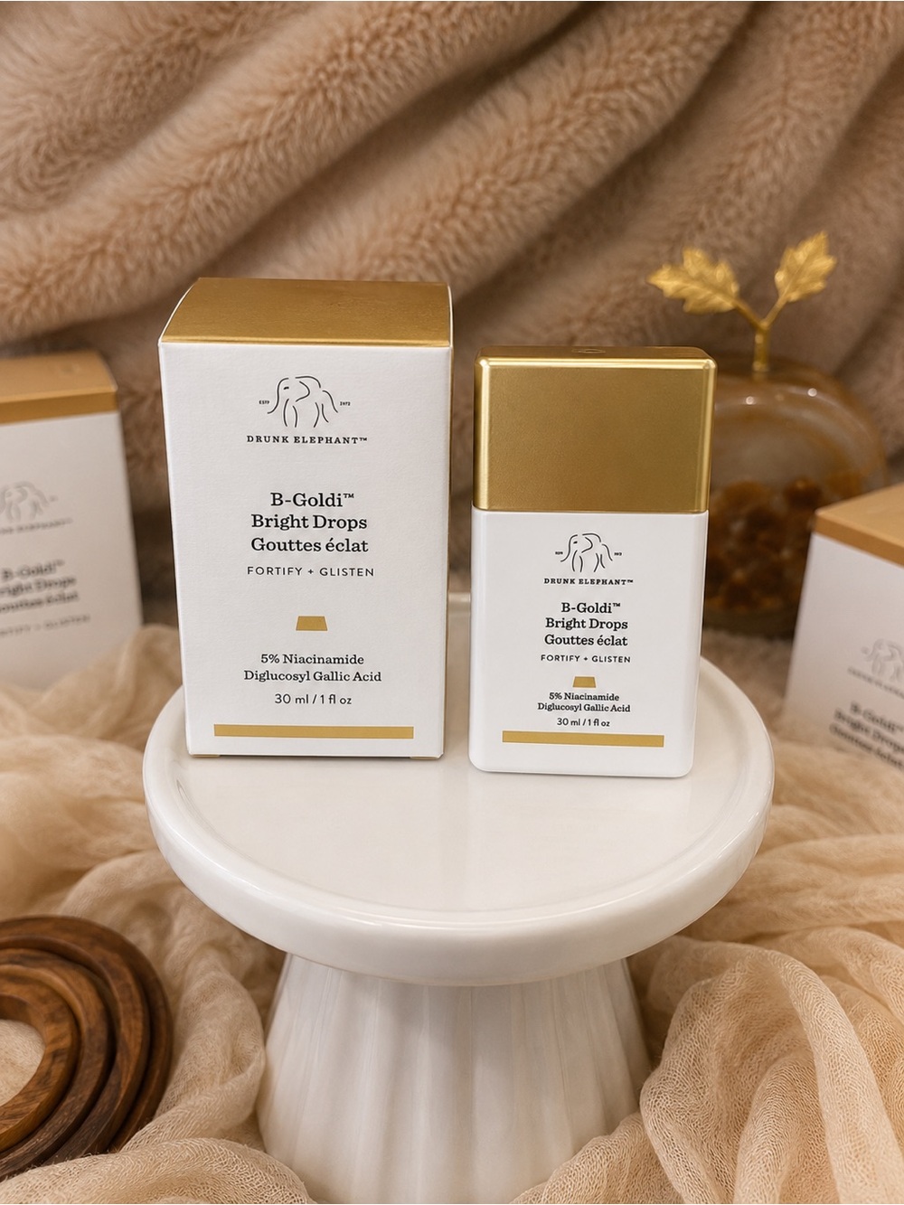 Drunk Elephant B-Goldi Bright Drops Serum 30mL | 1FL oz ✨🐘
